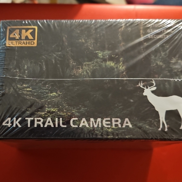 UltraHD 4K Trail Camera - Black Brand New Sealed